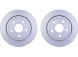 2 Dischi Freno Posteriori Hella Per Dodge Jeep Durango