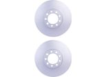 2X Hella 8DD 355 115-531 Disco Freno, Asse Anteriore