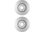 2X Hella 8DD 355 127-891 Disco Freno, Asse Anteriore