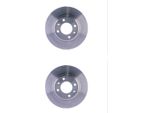 2X Hella 8DD 355 107-851 Disco Freno Asse Posteriore