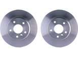 2X Hella 8DD 355 106-371 Disco Freno Asse Posteriore