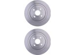 2X Hella 8DD 355 114-051 Disco Freno Asse Posteriore