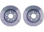 2X Hella 8DD 355 106-131 Disco Freno, Asse Anteriore