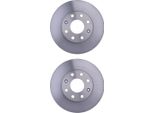 2 Dischi Freno Hella Per Chevrolet Aveo / Kalos Notchback (T250/ T255)