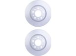 2X Hella 8DD 355 116-691 Disco Freno Asse Posteriore