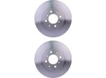 2X Hella 8DD 355 114-451 Disco Freno, Asse Anteriore