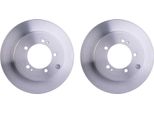 2X Hella 8DD 355 111-491 Disco Freno Asse Posteriore
