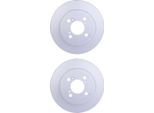 2X Hella 8DD 355 117-301 Disco Freno Asse Posteriore
