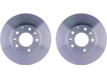 2X Hella 8DD 355 108-131 Disco Freno, Asse Anteriore