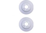 2X Hella 8DD 355 111-811 Disco Freno Asse Posteriore