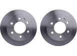 2 Dischi Freno Posteriori Hella Per Dodge Freightliner Mercedes Vw
