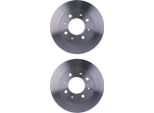 2 Dischi Freno Posteriori Hella Per Kia 300E Berlina Cerato I Hatchback