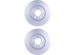 2X Disco Freno Hella 8DD 355 109-681 55 4Mm 11 6Kg 154 6Mm