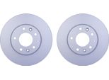 2X Hella 8DD 355 110-361 Disco Freno, Asse Anteriore