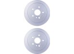 2X Hella 8DD 355 112-421 Disco Freno Asse Posteriore