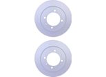 2X Hella 8DD 355 105-471 Disco Freno Asse Posteriore