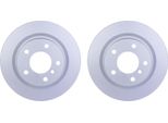 2X Hella 8DD 355 120-901 Disco Freno Asse Posteriore