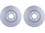 2X Hella 8DD 355 102-531 Disco Freno, Asse Anteriore
