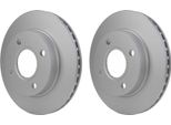 2X Hella 8DD 355 102-231 Disco Freno, Asse Anteriore