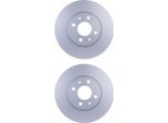 2 Dischi Freno Anteriori Hella Per Alfa Romeo Citroen Fiat Lancia Peugeot