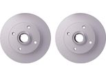 2X Disco Freno Hella 8DD 355 101-661 Per Vw Golf Ii (19E 1G1) Golf Iii (1H1)