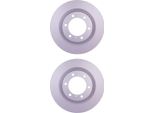 2X Hella 8DD 355 129-861 Disco Freno, Asse Anteriore