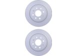 2 Dischi Freno Posteriori Hella Per Abarth Fiat Opel Vauxhall