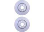 2X Hella 8DD 355 112-601 Disco Freno, Asse Anteriore