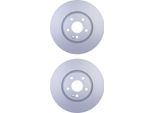 2X Disco Freno Hella 8DD 355 123-501 Adatto A MERCEDES-BENZ Classe V (W447)