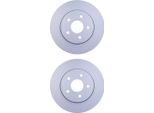 2X Hella 8DD 355 108-061 Disco Freno Asse Posteriore