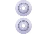 2X Hella 8DD 355 117-721 Disco Freno Asse Posteriore