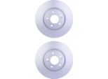 2X Hella 8DD 355 117-971 Disco Freno, Asse Anteriore