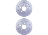 2X Hella 8DD 355 118-271 Disco Freno Asse Posteriore