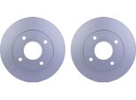 2X Hella 8DD 355 118-571 Disco Freno, Asse Anteriore