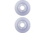 2X Hella 8DD 355 110-381 Disco Freno Asse Posteriore