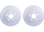 2X Hella 8DD 355 116-981 Disco Freno, Asse Anteriore