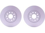 2X Hella 8DD 355 117-791 Disco Freno, Asse Anteriore