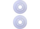 2X Hella 8DD 355 106-431 Disco Freno, Asse Anteriore