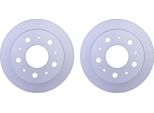 2 Dischi Freno Posteriori Hella Per Citroen Fiat Opel Peugeot Vauxhall