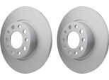 2X Hella 8DD 355 116-671 Disco Freno Asse Posteriore