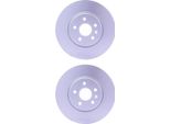 2X Hella 8DD 355 122-851 Disco Freno, Asse Anteriore