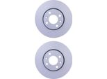 2 Dischi Freno Anteriori Hella Per Dacia Lada Nissan Renault Logan Express