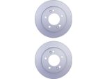 2X Hella 8DD 355 129-451 Disco Freno Asse Posteriore