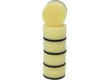 Ks Tools Tampone In Plastica Giallo Ø 50,0 Mm Confezione Da 5 Pezzi - 515.5126