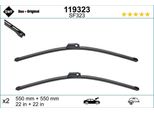 Swf Spazzole Tergicristallo Visioflex-Set | (Set)Wiper Car VF550/550MM