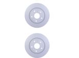 2X Hella 8DD 355 120-521 Disco Freno, Asse Anteriore