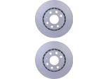 2X Hella 8DD 355 127-071 Disco Freno, Asse Anteriore