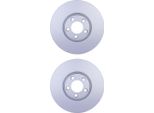 2X Hella 8DD 355 128-691 Disco Freno, Asse Anteriore