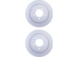 2X Hella 8DD 355 115-491 Disco Freno Asse Posteriore