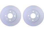 2X Hella 8DD 355 101-101 Disco Freno Asse Posteriore